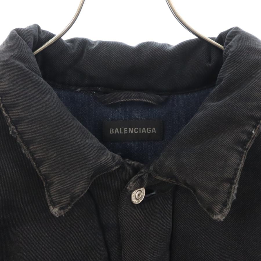 BALENCIAGA バレンシアガ 22AW Oversize Padded Denim Jacket BALENCIAGA バレンシアガ 22AW Oversize Padded Denim Jacket