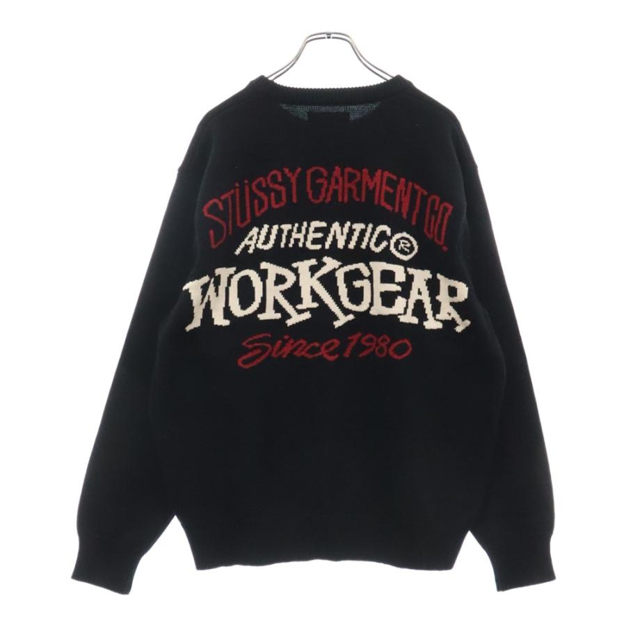 STUSSY ステューシー AUTHENTIC WORKGEAR SWEATER STUSSY ステューシー AUTHENTIC WORKGEAR SWEATER
