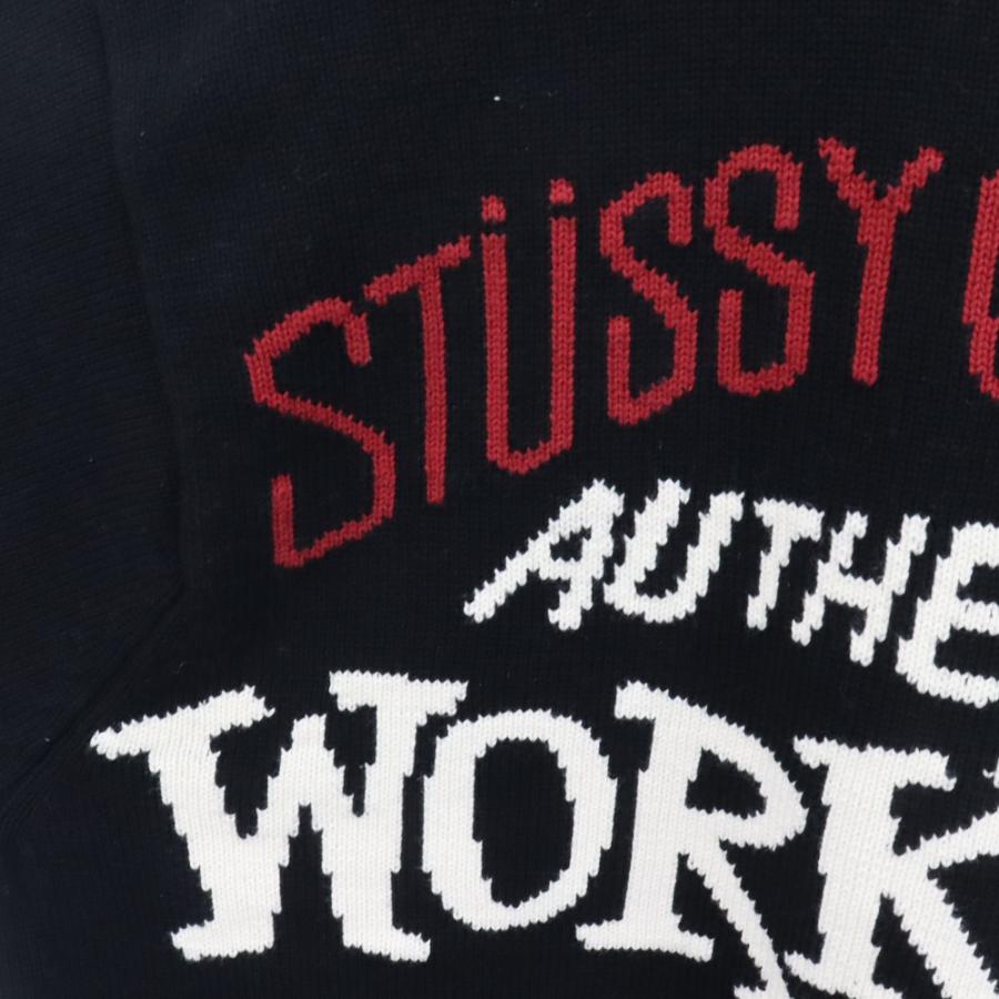 STUSSY ステューシー AUTHENTIC WORKGEAR SWEATER STUSSY ステューシー AUTHENTIC WORKGEAR SWEATER