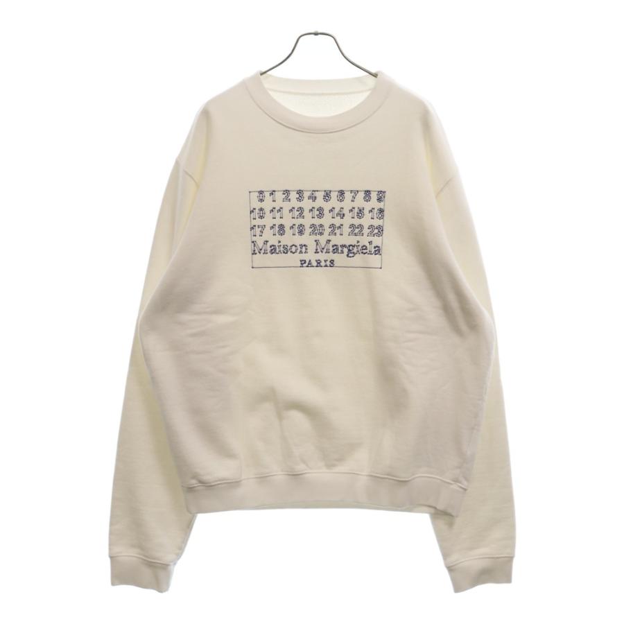 Maison Margiela メゾンマルジェラ 20SS カレンダーロゴ刺繍 Maison Margiela メゾンマルジェラ 20SS カレンダーロゴ刺繍
