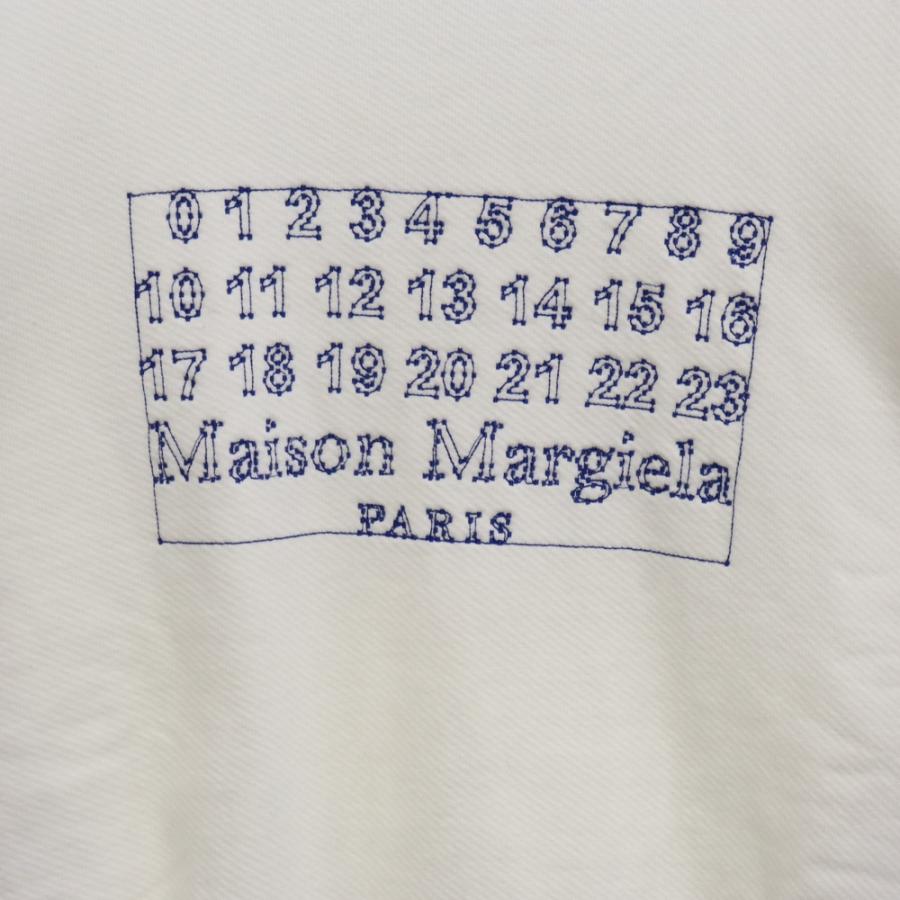 Maison Margiela メゾンマルジェラ 20SS カレンダーロゴ刺繍 Maison Margiela メゾンマルジェラ 20SS カレンダーロゴ刺繍