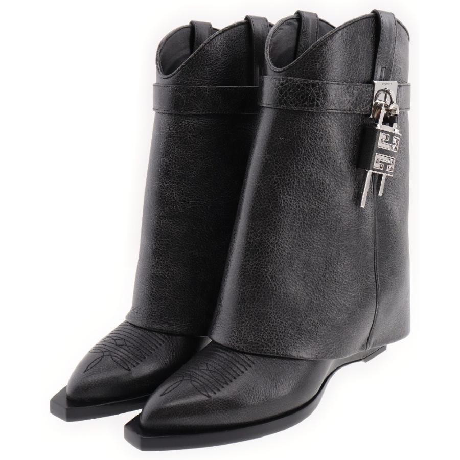 GIVENCHY ジバンシィ Shark Lock Cowboy ankle boots シャーク