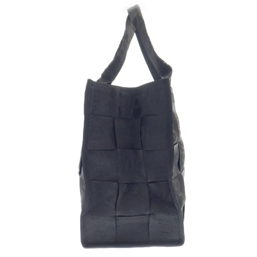 Supreme ブラック トートバッグ　23ss 23ss Supreme(シュプリーム) 編まれた トートバッグ ブラック