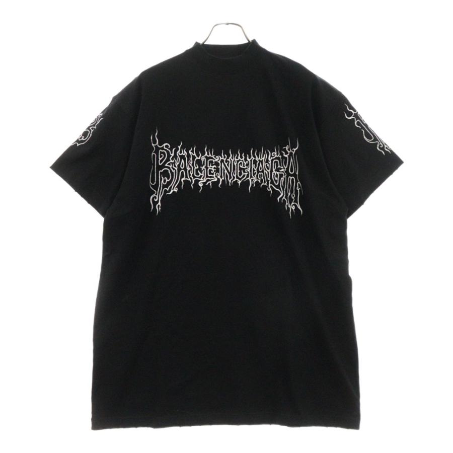 BALENCIAGA バレンシアガ ダークウェブ ファイヤーロゴ プリント BALENCIAGA バレンシアガ ダークウェブ ファイヤーロゴ プリント