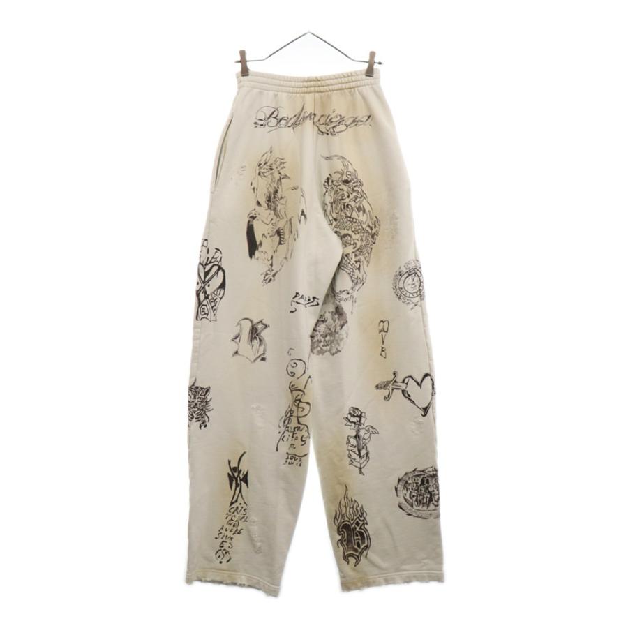 BALENCIAGA バレンシアガ 24SS Graffiti Baggy Sweat Pants BALENCIAGA バレンシアガ 24SS Graffiti Baggy Sweat Pants