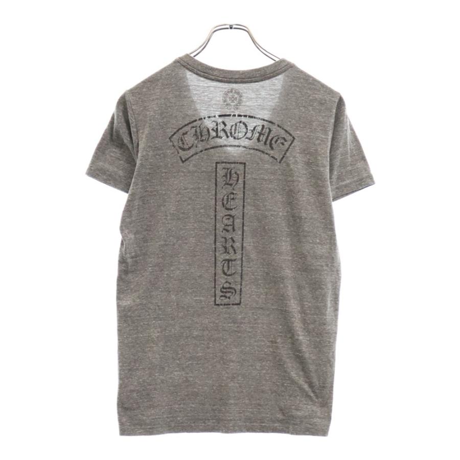 CHROME HEARTS クロムハーツ オールド スターロゴVネック半袖Tシャツ 