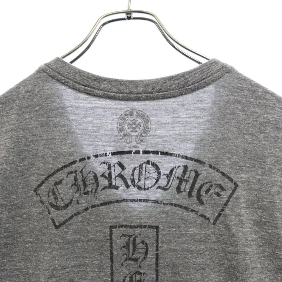 CHROME HEARTS クロムハーツ オールド スターロゴVネック半袖Tシャツ 