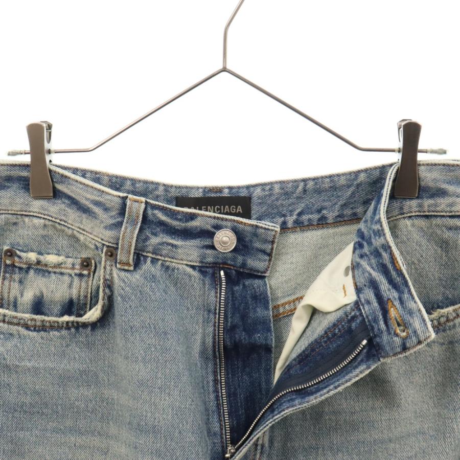 BALENCIAGA バレンシアガ 23SS LOW CROTCH JEANS USED加工 BALENCIAGA バレンシアガ 23SS LOW CROTCH JEANS USED加工