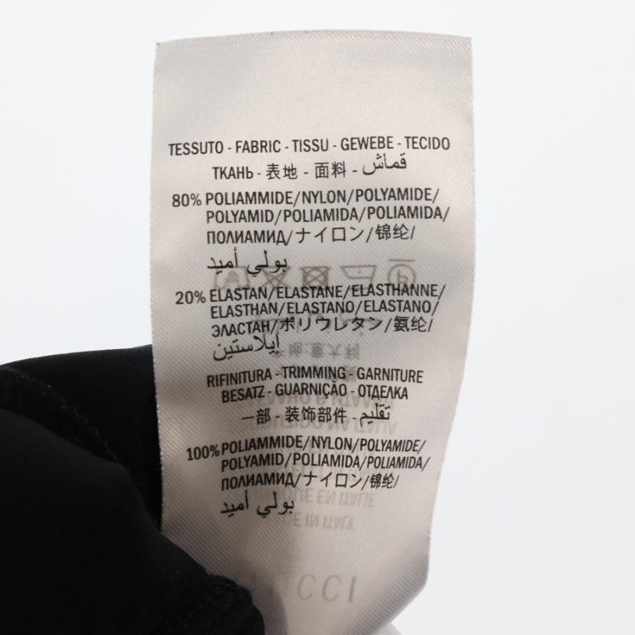 GUCCI グッチ サイドシェリーラインロゴナイロンレギンスパンツ GUCCI グッチ サイドシェリーラインロゴナイロンレギンスパンツ