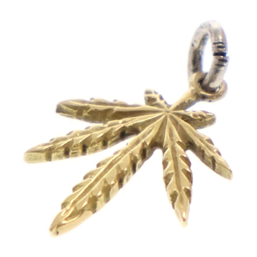 goro's ゴローズ 全金グラス小 ネックレストップ ゴールド