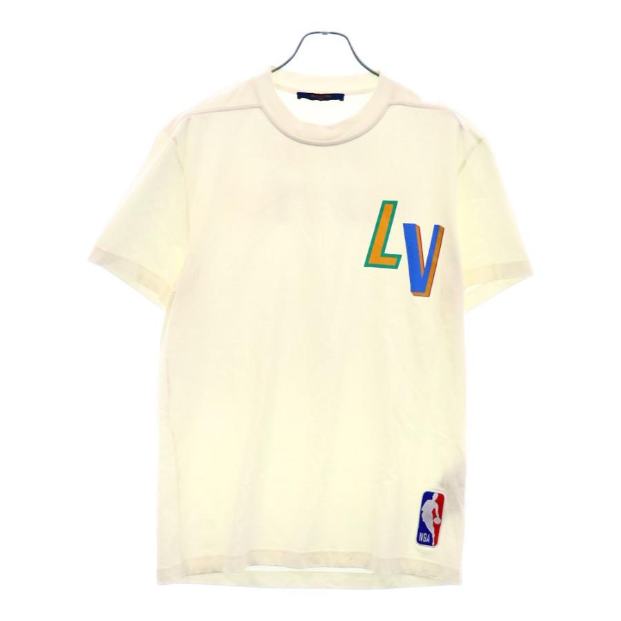 LOUIS VUITTON ルイヴィトン 21AW × NBA BACK LETTER LV TEE RM212M  