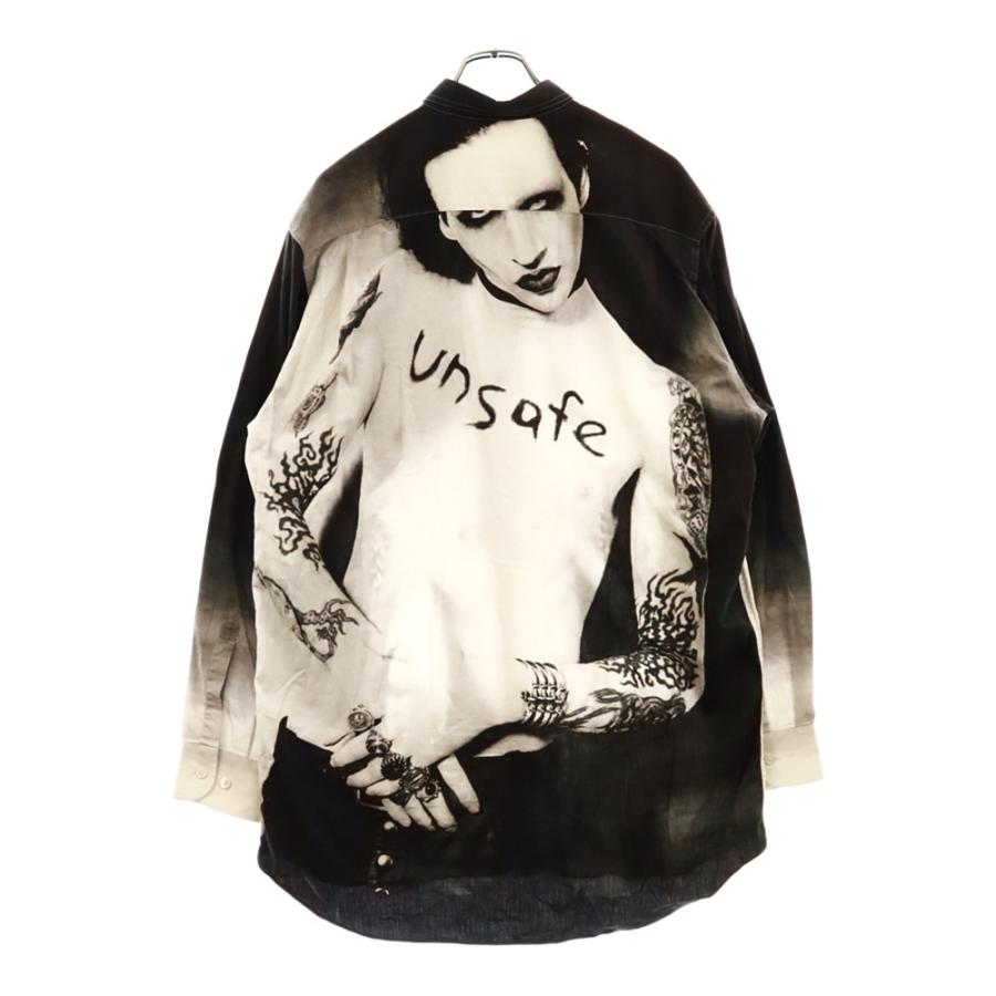 VETEMENTS ヴェトモン 18AW Marilyn Manson Shirt UAH19SH301 VETEMENTS ヴェトモン 18AW Marilyn Manson Shirt UAH19SH301