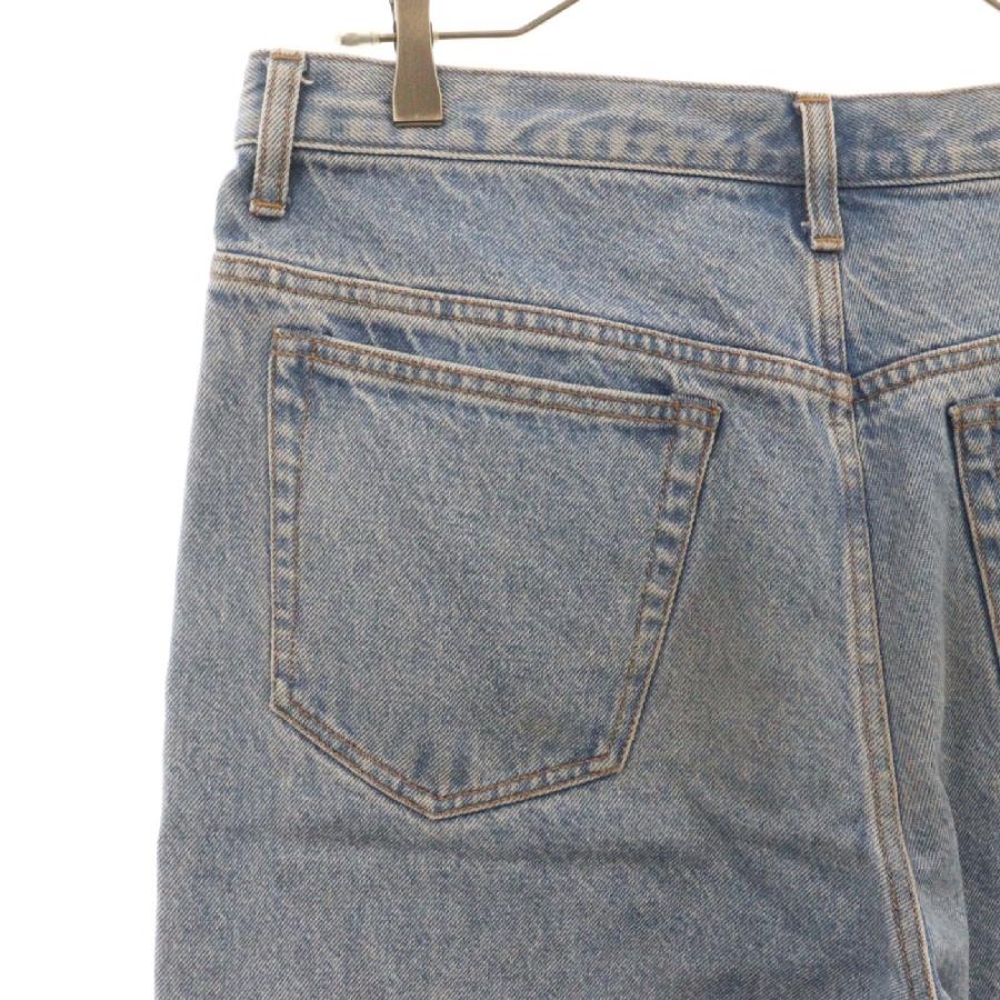 Supreme（シュプリーム） Baggy Jean Washed Indigo ロゴ 刺繍 バギー