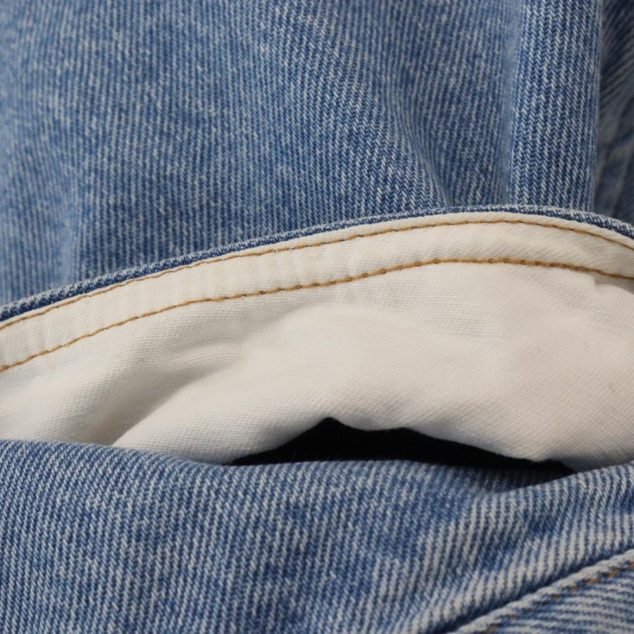 Supreme（シュプリーム） Baggy Jean Washed Indigo ロゴ 刺繍 バギー