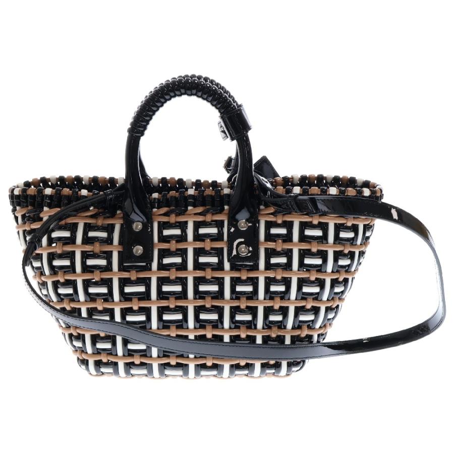 BALENCIAGA バレンシアガ Bistro XS Basket Two Way Tote Bag 