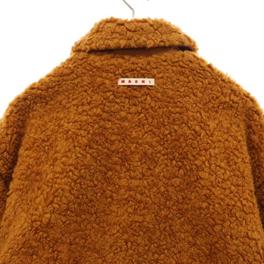 MARNI マルニ 23AW TWIST TEDDY ボアジャケット ジップアップ MARNI マルニ 23AW TWIST TEDDY ボアジャケット ジップアップ
