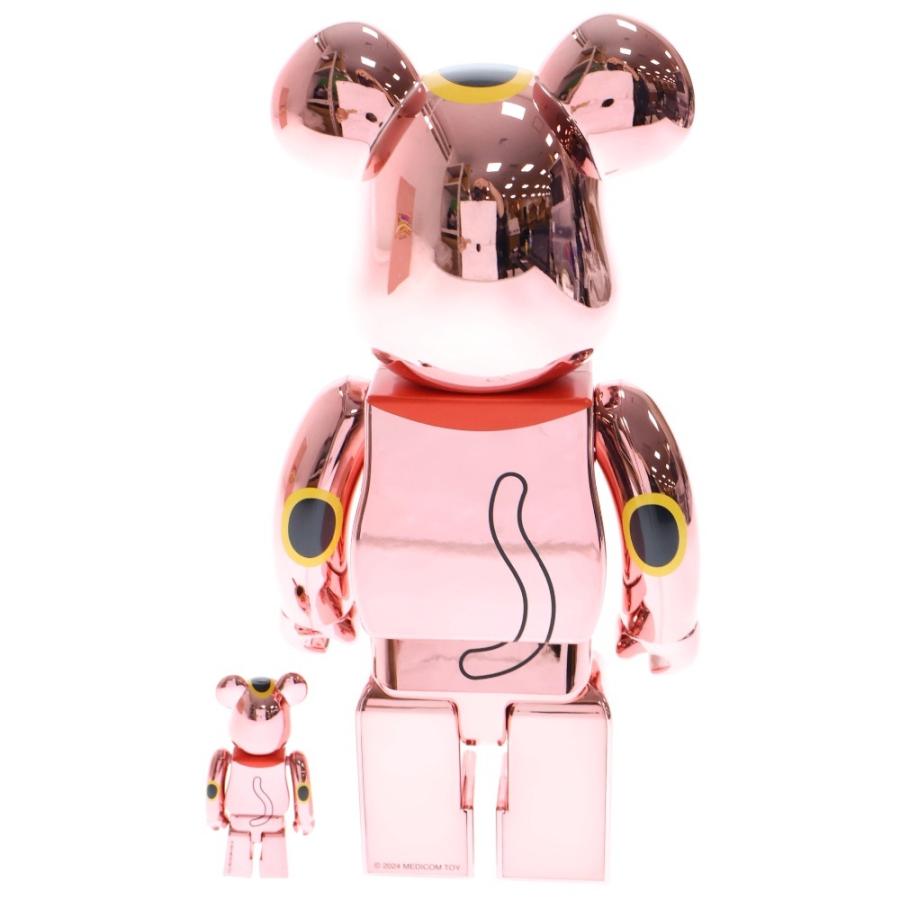 MEDICOM TOY メディコムトイ BE@RBRICK 招き猫 開運 桃金メッキ MEDICOM TOY メディコムトイ BE@RBRICK 招き猫 開運 桃金メッキ