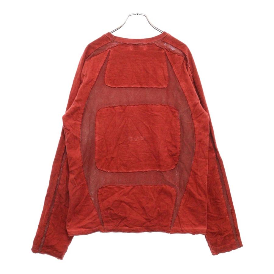 THUG CLUB サグクラブ Turtle Mesh Sleeve メッシュ切替長袖T THUG CLUB サグクラブ Turtle Mesh Sleeve メッシュ切替長袖T