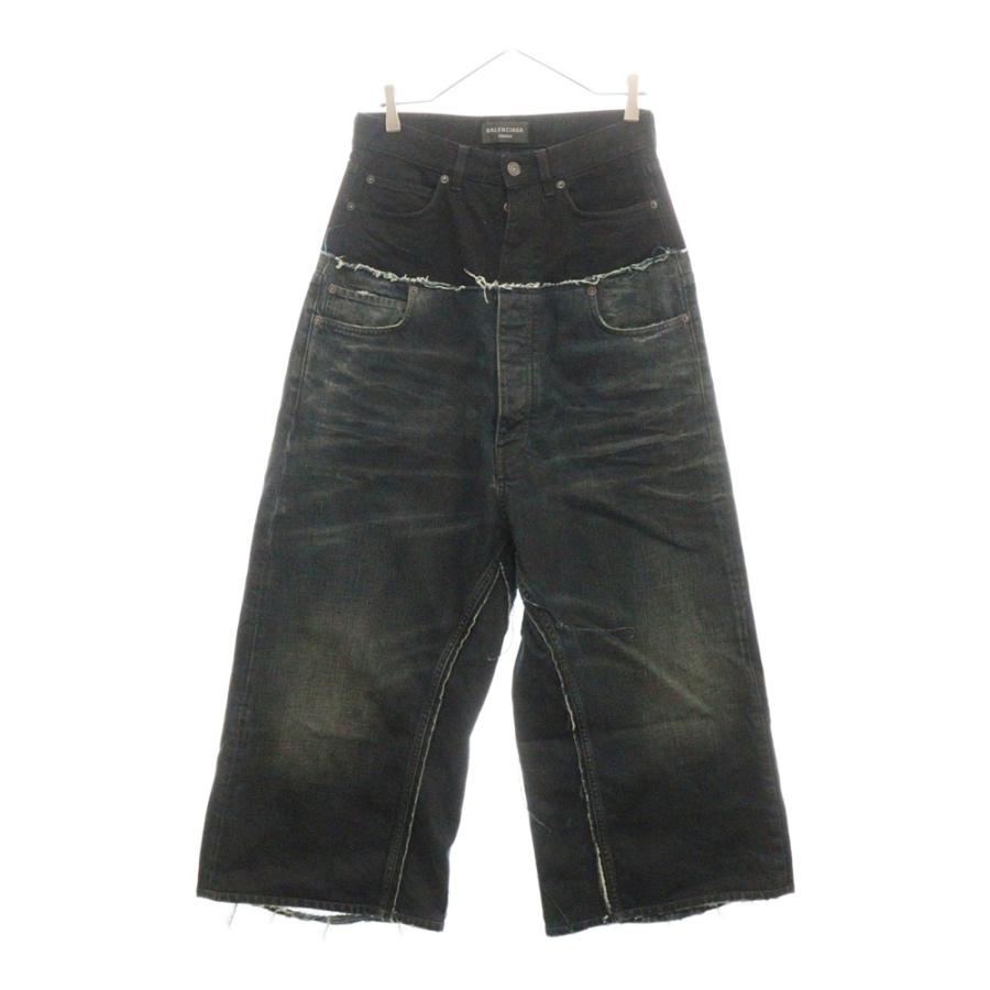 BALENCIAGA バレンシアガ 24AW CUT-UP BAGGY PANTS カットアップ BALENCIAGA バレンシアガ 24AW CUT-UP BAGGY PANTS カットアップ