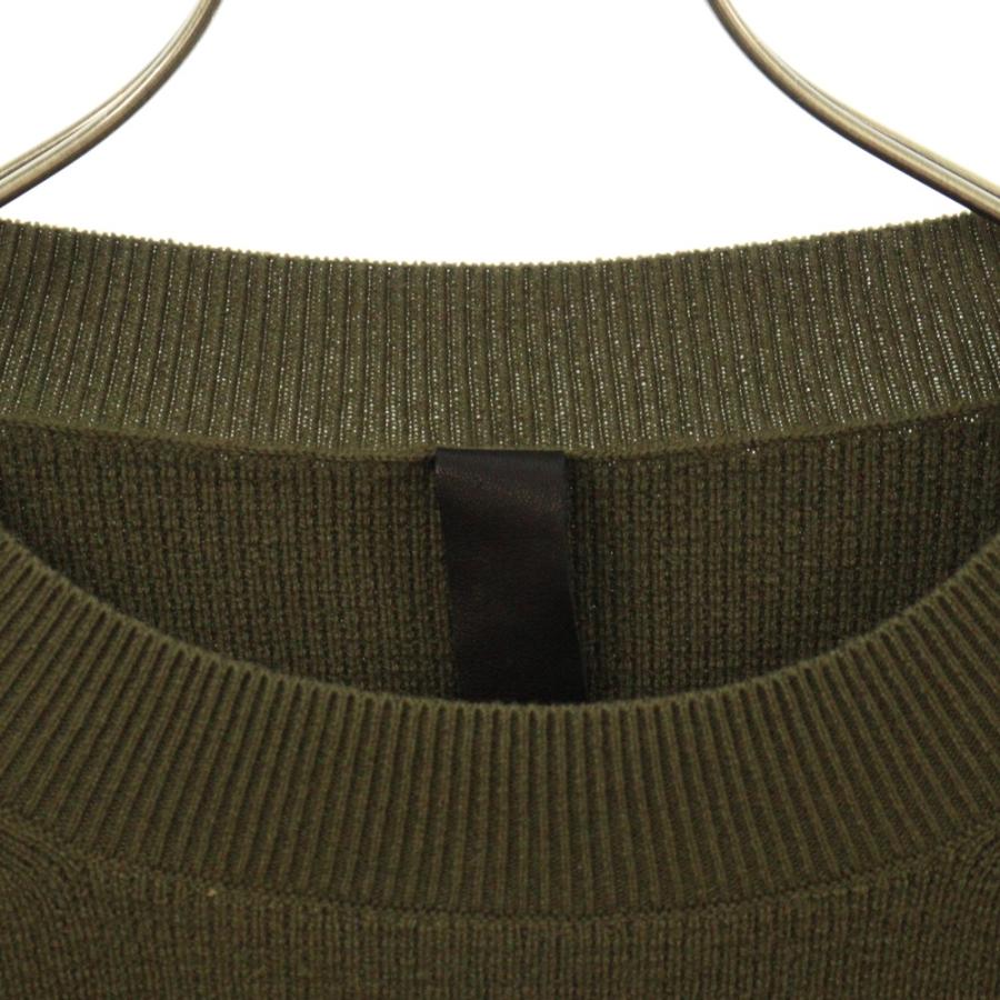 CHROME HEARTS クロムハーツ ダガー刺繍 クルーネックカシミヤニット  