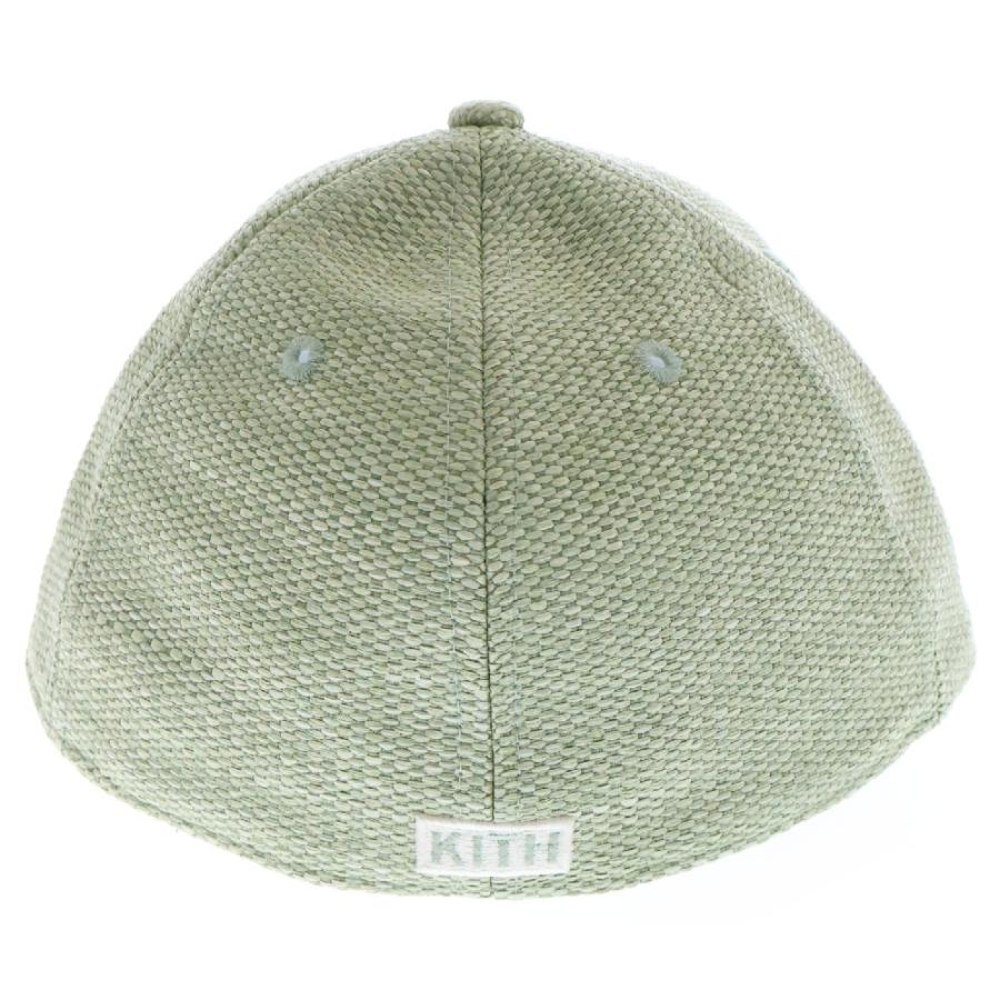 KITH キス 24SS ×NEWERA 59FIFTY Brooklyn Dodgers Raffia Fitted Cap 