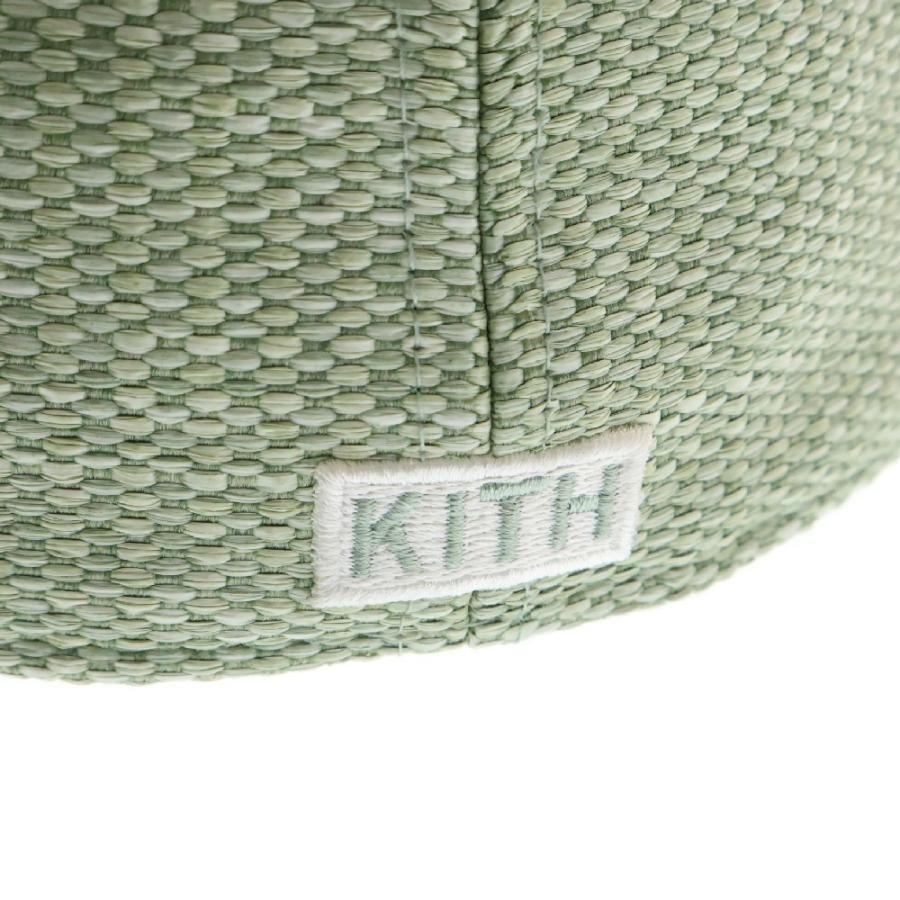 KITH キス 24SS ×NEWERA 59FIFTY Brooklyn Dodgers Raffia Fitted Cap 