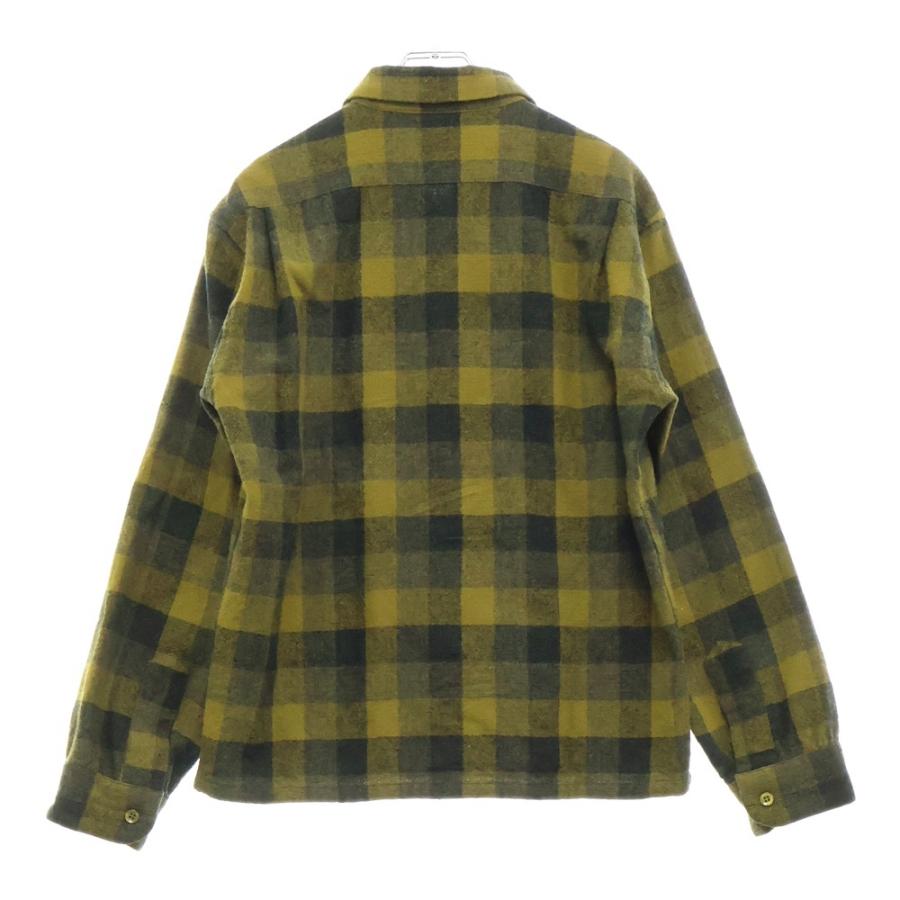 TENDERLOIN テンダーロイン T-WOOL P SHT ブロックチェック柄ウール 