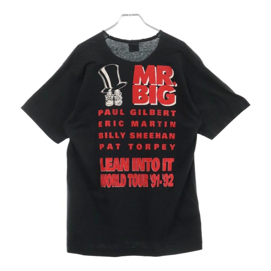 MR.BIG 90s Hanes ヴィンテージTシャツ L Vintage VINTAGE ヴィンテージ 90s MR BIG LEAN INTO IT ミスタービッグ