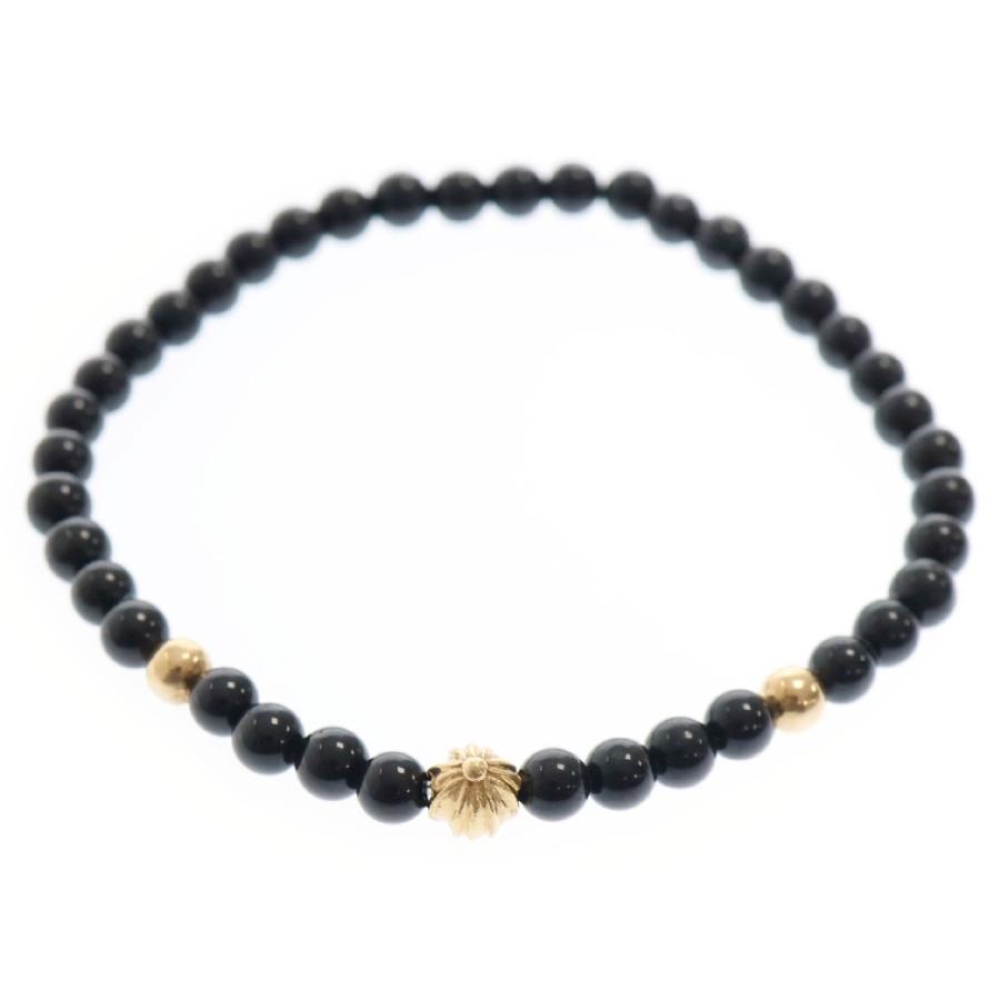 CHROME HEARTS クロムハーツ 22K 4mm BEAD 4mmビーズブレス CHROME HEARTS クロムハーツ 22K 4mm BEAD 4mmビーズブレス