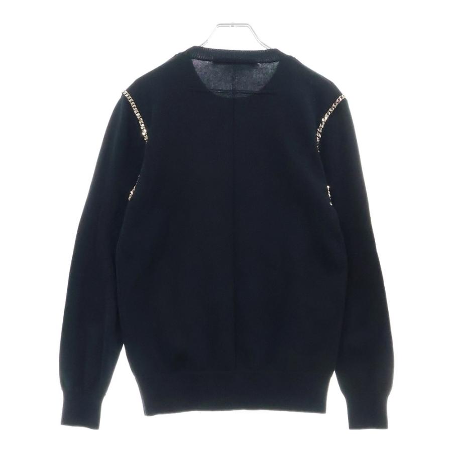 GIVENCHY（ジバンシィ） チェーン装飾 クルーネックニット 17S 7505