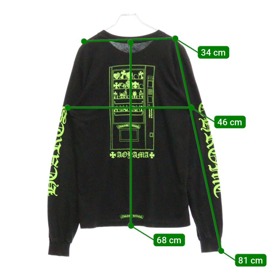 CHROME HEARTS クロムハーツ CH L S LTD 青山限定プリント 長袖Tシャツ 