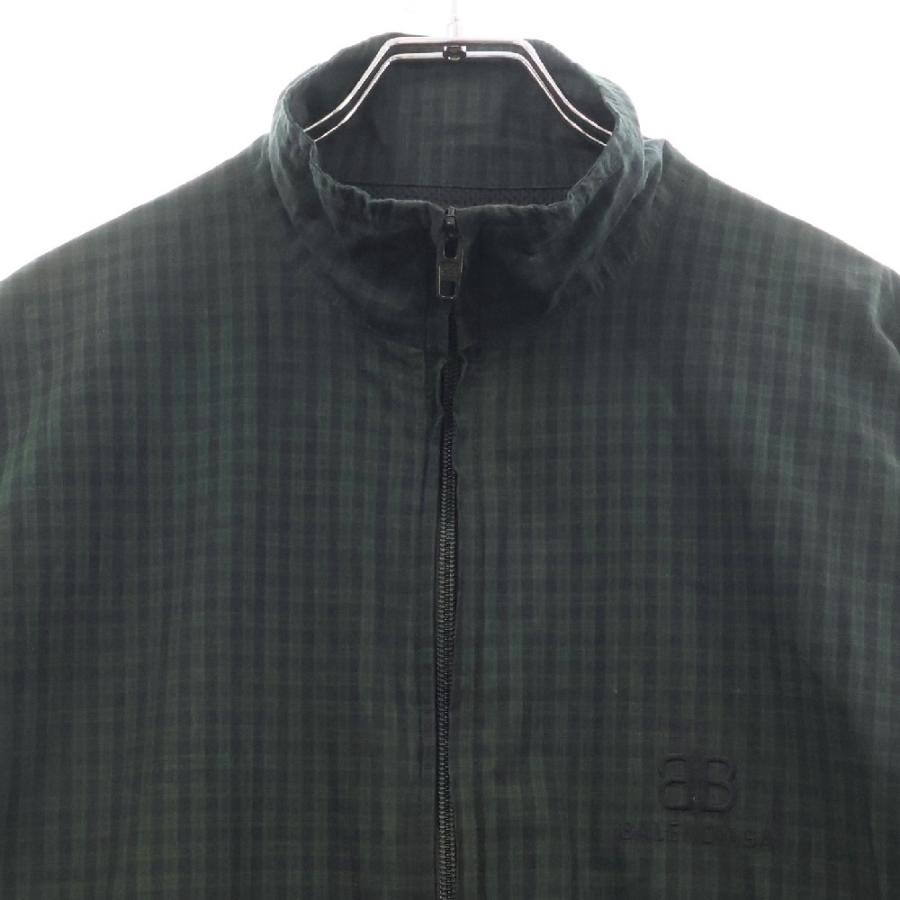 BALENCIAGA（バレンシアガ） 21AW BB LOGO CHECK TRACK JACKET 659099