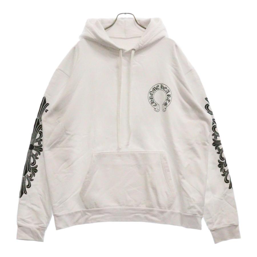 CHROME HEARTS クロムハーツ SWTSHRT PLVR バックホースシュー袖