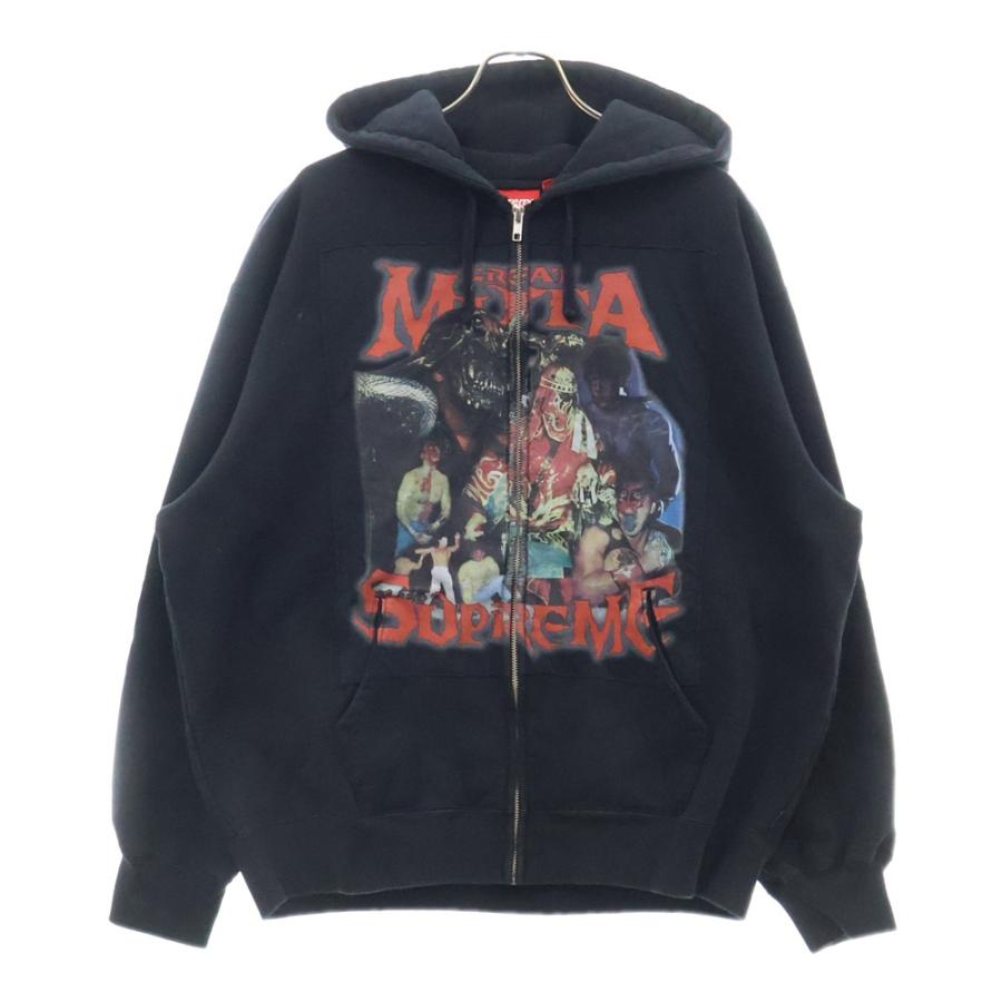シュプリーム　パーカー　M Supreme MM6 Maison Margiela Foil Box Logo Hooded Sweatshirt