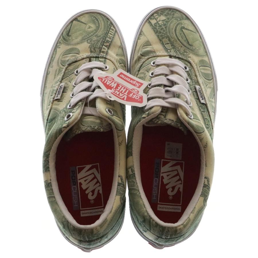 Supreme × VANS / 23SS/Skate Era Dollar Bill Green/27cm/GRN/VN0A5FC9GRN Supreme シュプリーム 23SS×VANS SKATE ERA Dollar Bill Green バンズ