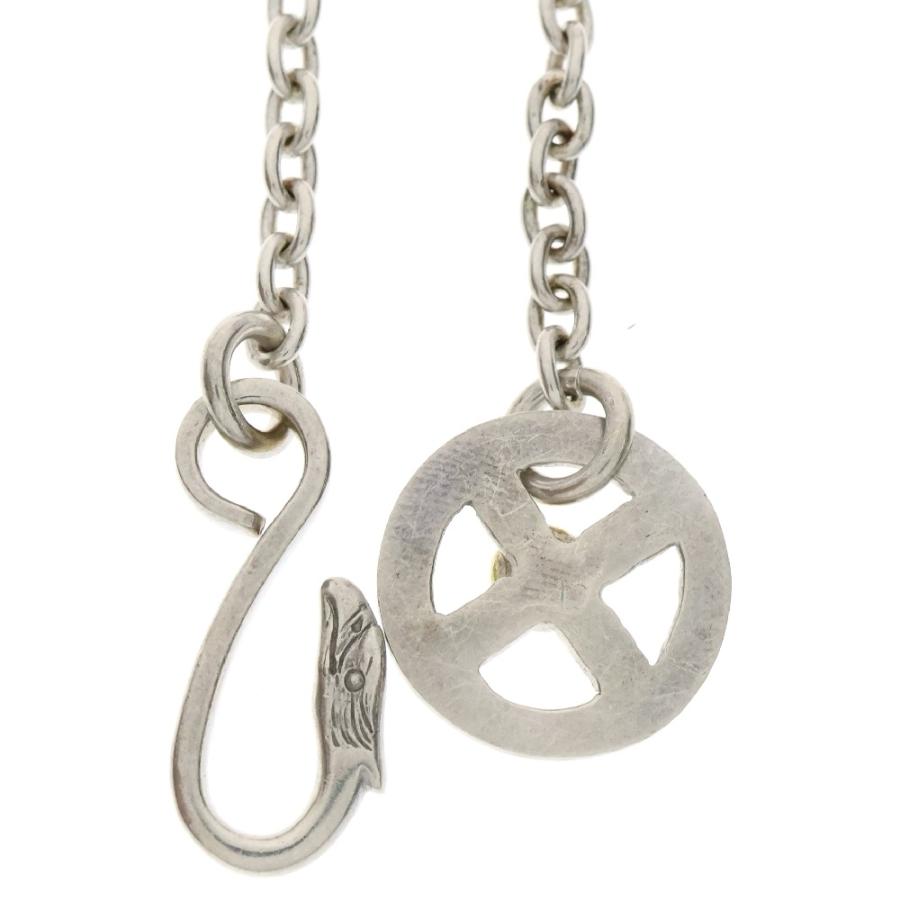 goro's ゴローズ メタル付きホイール細丸チェーン ネックレス