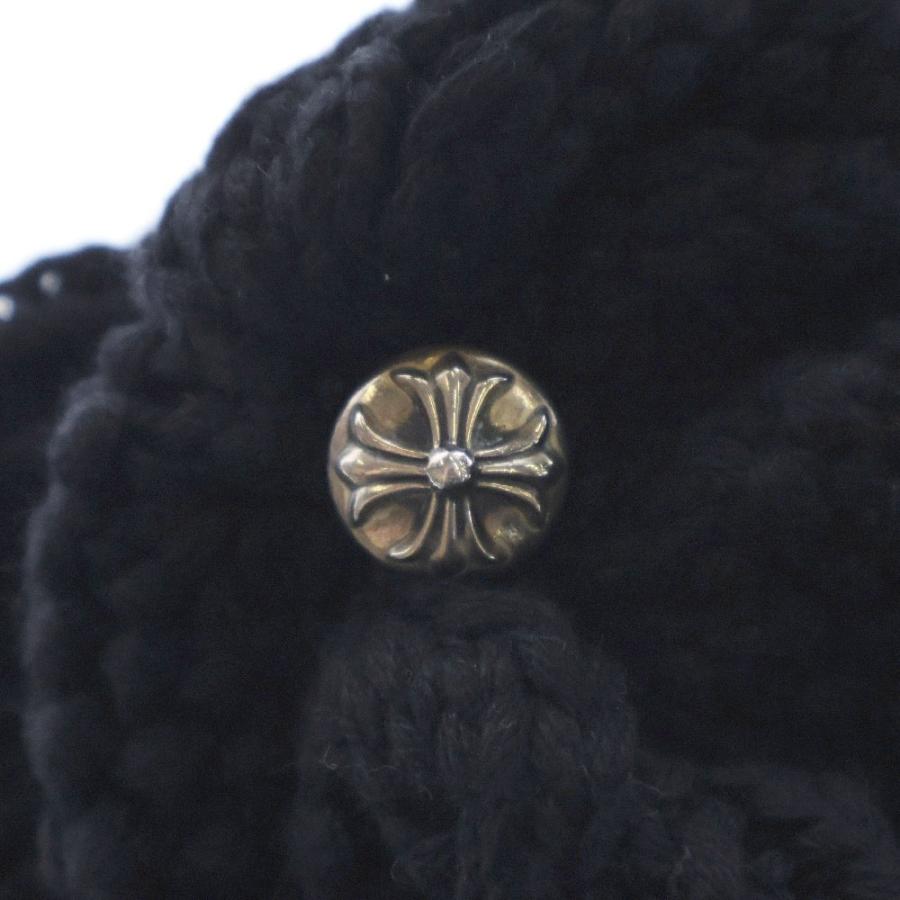 CHROME HEARTS（クロムハーツ） クロスパッチ カシミアニットキャップ