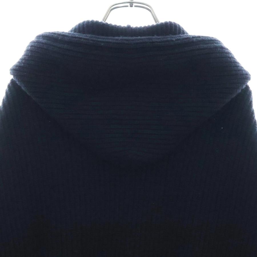 CELINE（セリーヌ） 21AW HOODED SWEATER IN RIBBED WOOL リブ編み