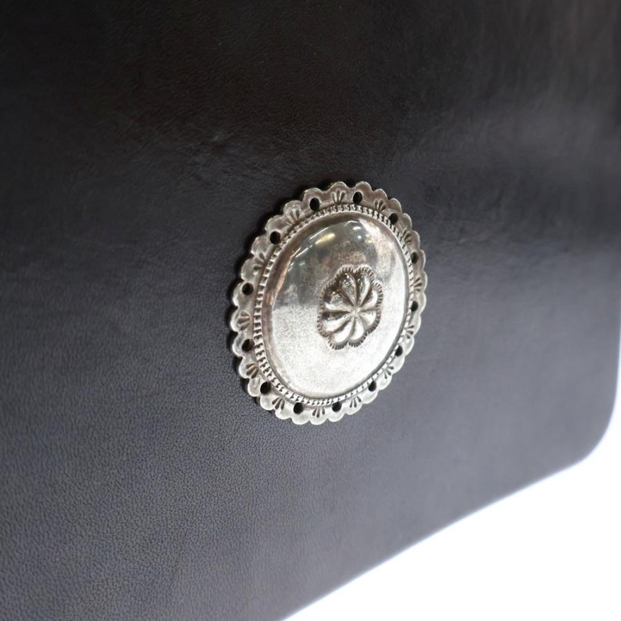 goro's ゴローズ 角型メディスンバッグ GC41 K18付きコーン シルバー