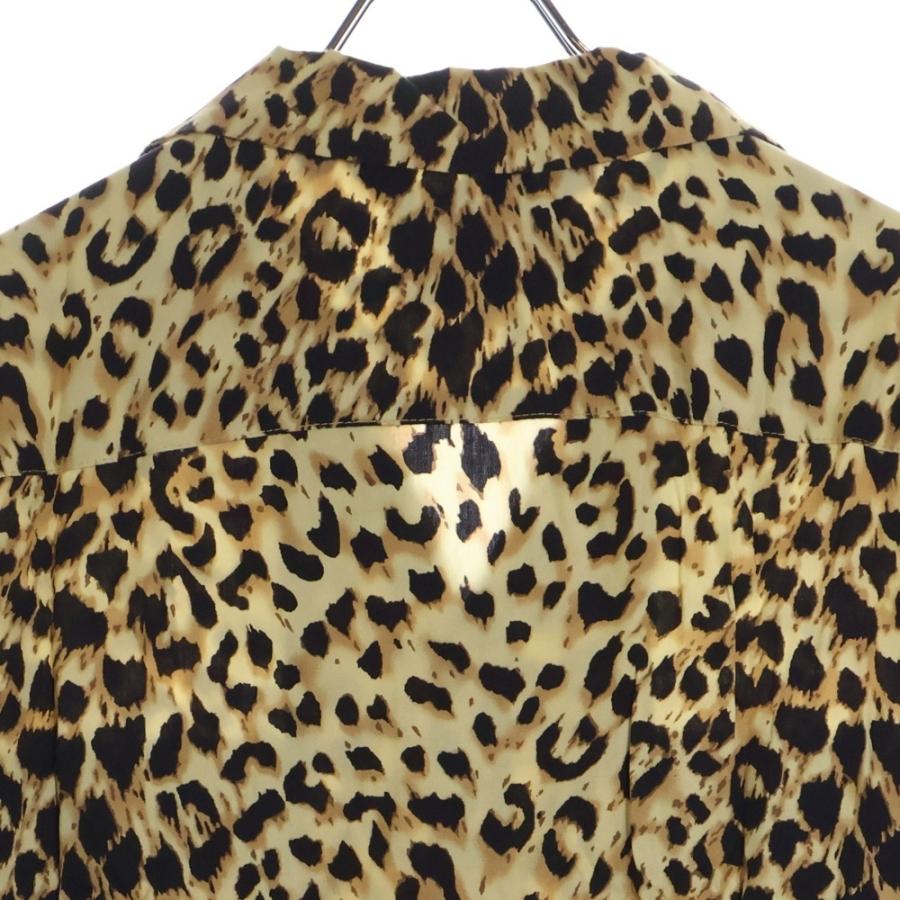 ワコマリア◆ レオパード柄アロハシャツ◆開襟シャツXL WACKO MARIA ワコマリア × Carhartt Leopard HAWAIIAN SHIRT L/S