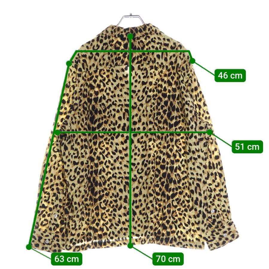 ワコマリア　カーハート　レオパード WACKO MARIA ワコマリア × Carhartt Leopard HAWAIIAN SHIRT L/S