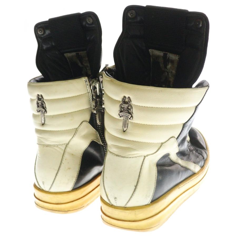 クロム♥オーダー品 CHROME HEARTS クロムハーツ MID TOP ダガー付きサイドゴア