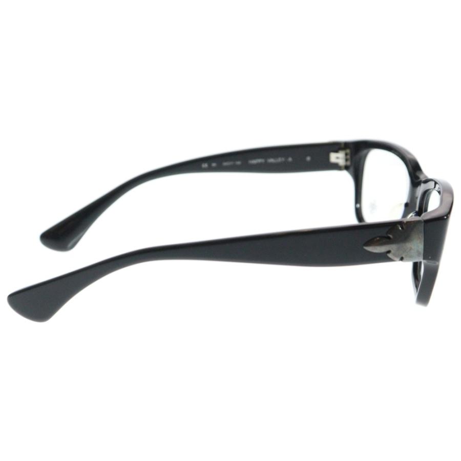 CHROME HEARTS クロムハーツ HAPPY VALLEY-A フレアニーテンプル スクエアフレームサングラス アイウェア 眼鏡 ブラック/クリア CHROME HEARTS（クロムハーツ） HAPPY VALLEY-A フレアニーテンプル