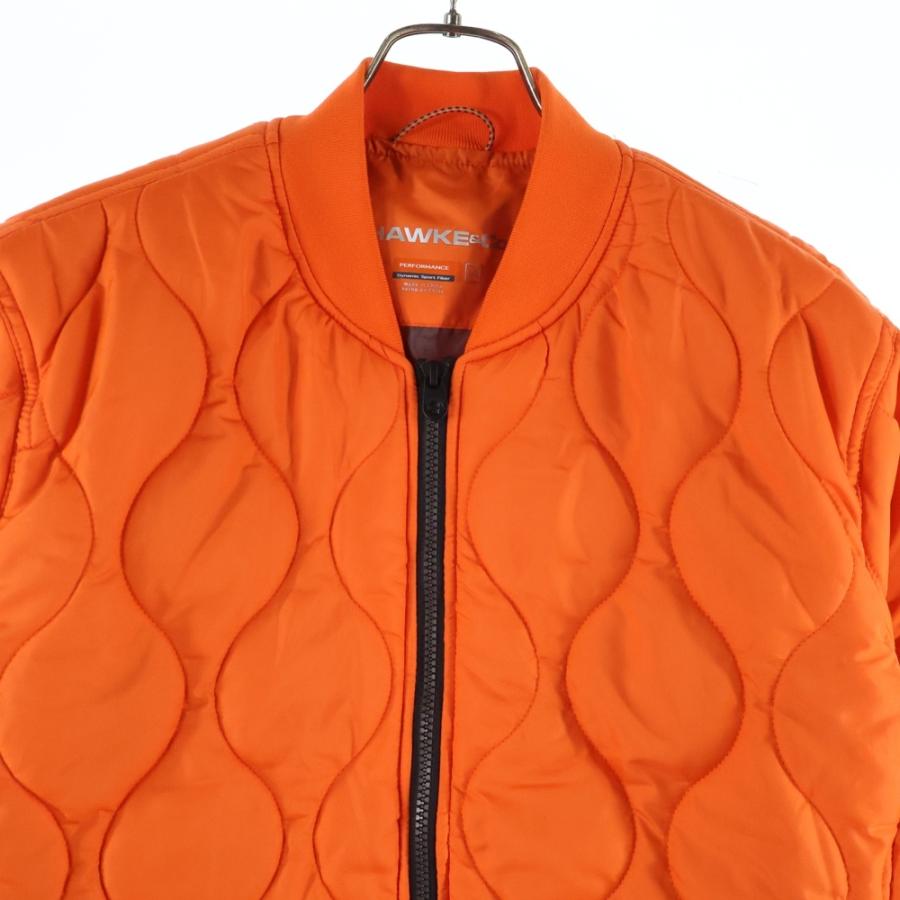 Supreme オレンジ キルティングジャケット Supreme オレンジ キルティングジャケット - メルカリ