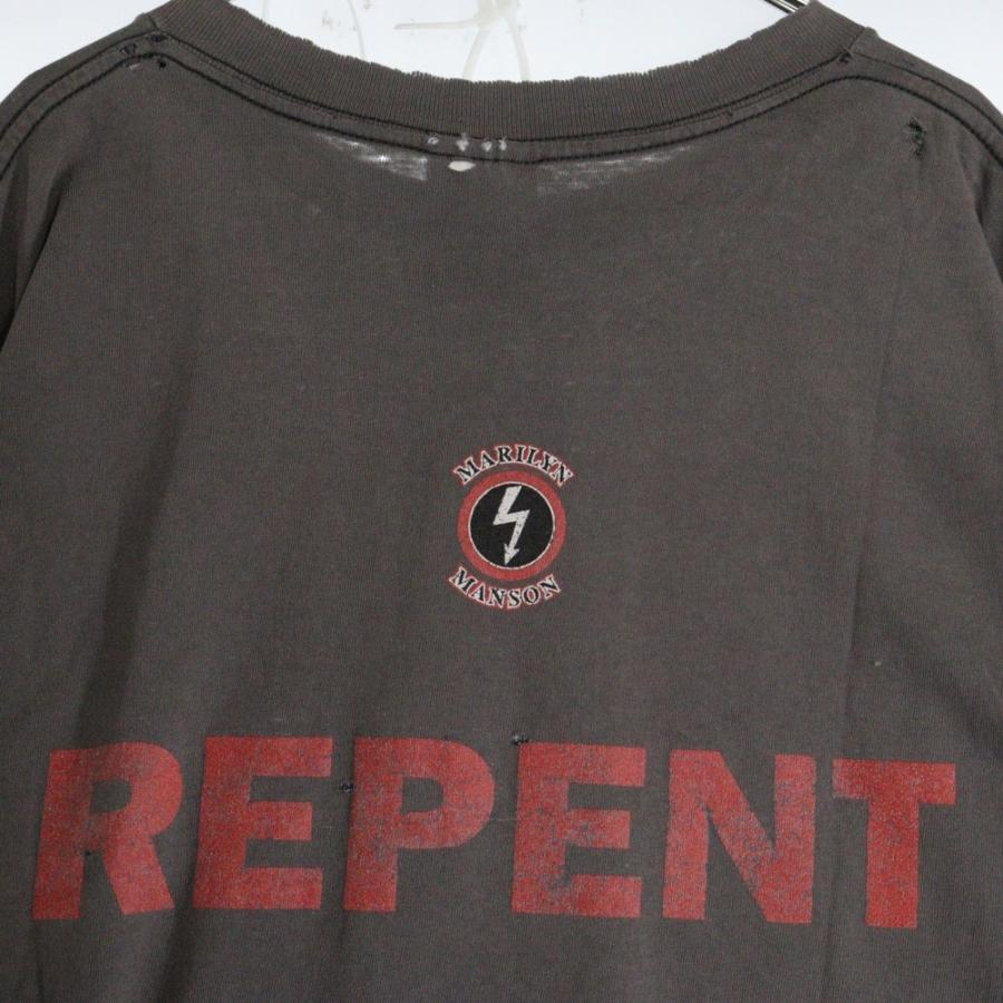 VINTAGE ヴィンテージ 90s MARILYN MANSON REPENT TEE マリリン
