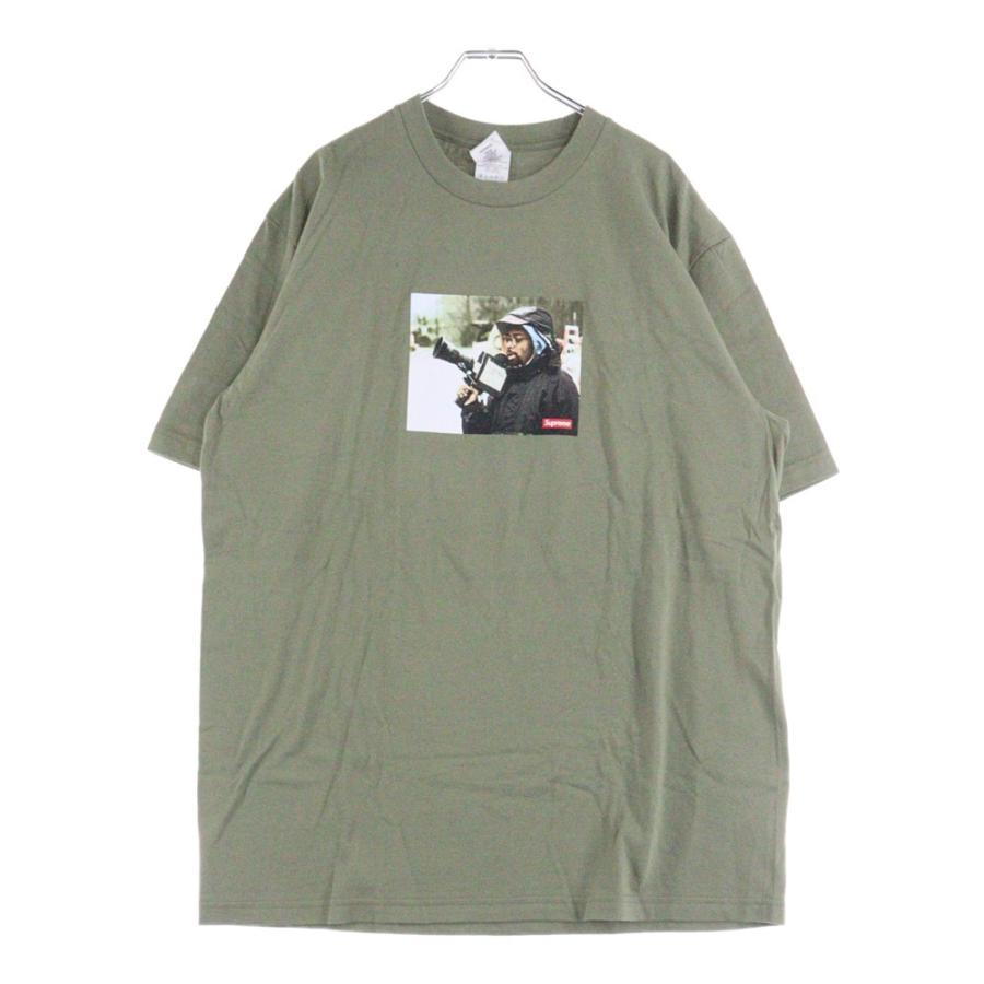 SUPREME プリントTシャツ オリーブ色 SUPREME プリントTシャツ オリーブ色