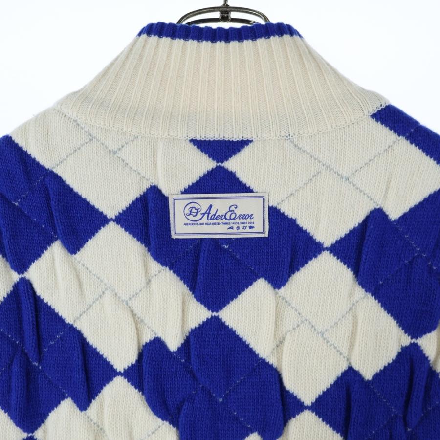 ADER error（アーダーエラー） 22AW Tenit Knit Vest Check チェック