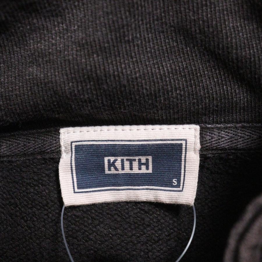 KITH（キス） 24AW NELSON QUARTER ZIP ウォッシュドハーフジップ