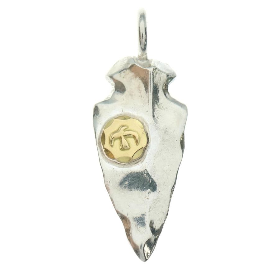 ゴローズ　ヤジリ小 goro's（ゴローズ） メタル付き矢じり小 ペンダントトップ シルバー