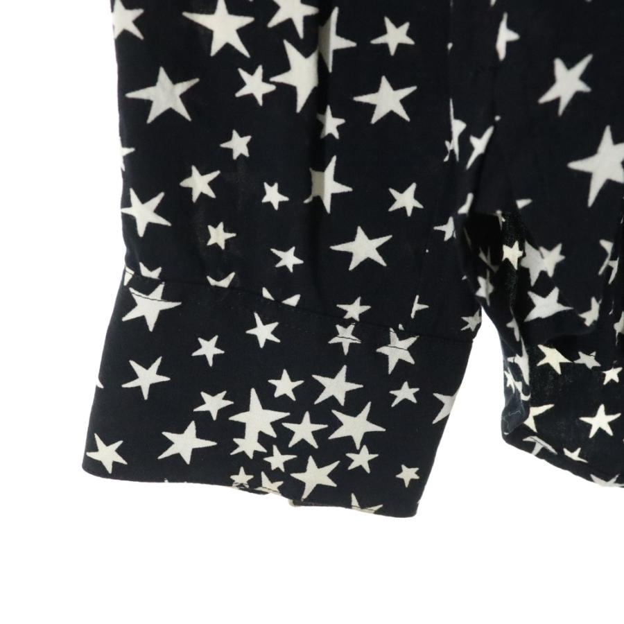 SAINT LAURENT PARIS サンローランパリ 16AW スター総柄 長袖シャツ